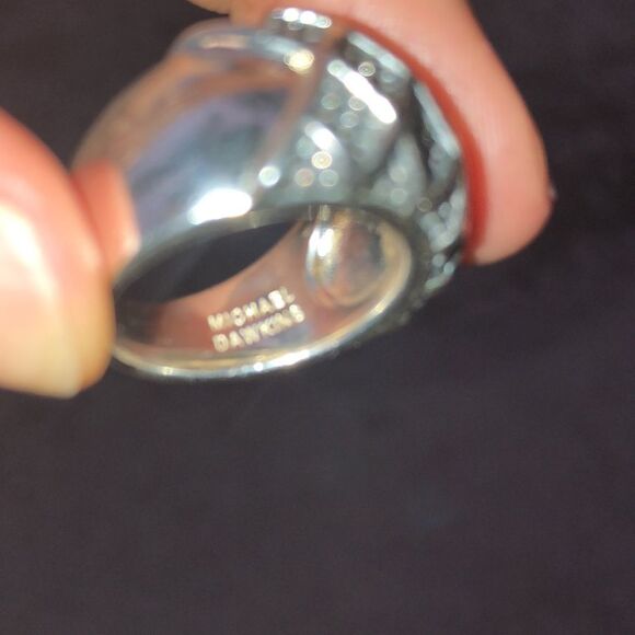 Michael Dawkins sterling silver 925 ring 7 - Picture 4 of 10